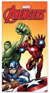 Marvel Avengers strandlaken Ironman & Hulk 70 x 140 cm
