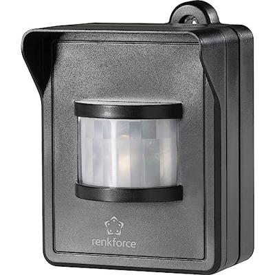 Renkforce RS2W Bewegingsmelder Draadloos Opbouw (op muur) 1-kanaals Bereik max. (in het vrije veld) 150 m