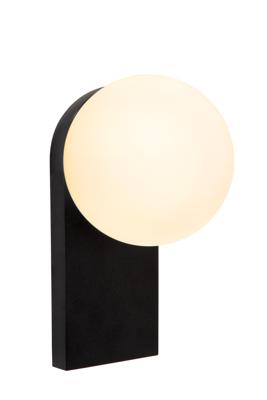 Lucide TASSA - Wandlamp Badkamer - LED Dim to warm - 1x10W 1800K/3000K - IP44 - Zwart Lucide TASSA - Wandlamp Badkamer - LED Dim to warm - 1x10W 1800K/3000K - IP44 - Zwart