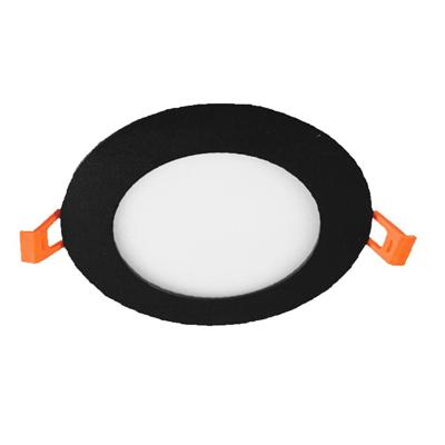 LED panel downlight 9W 4000K incl. driver zwart - LED2622