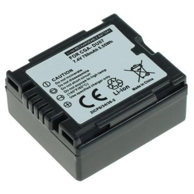 Camera-accu CGA-DU07 / CGR-DU07 voor Panasonic