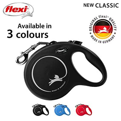 Flexi Rollijn Hondenriem Classic Zwart L 5m - thumbnail