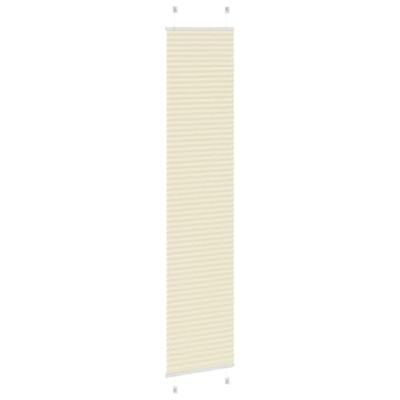 Pliss rolgordijn 45x200 cm stofbreedte 44,4 cm polyester crme - thumbnail