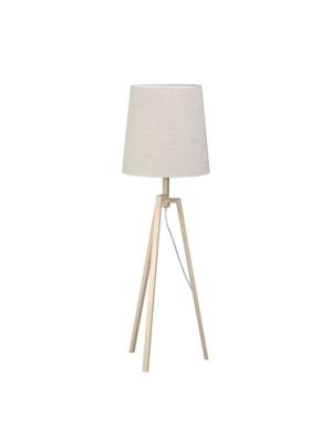 Home sweet home vloerlamp Woody ↕ 130 cm - hout - excl. kap
