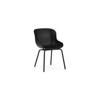 Normann Copenhagen Hyg eetkamerstoel Black staal - thumbnail