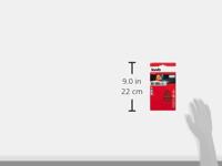kwb 496104 Deltaschuurpapier Korrelgrootte (num) 40 (l x b) 62, 93 mm, mm x 100 mm 5 stuk(s) - thumbnail