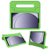 Accezz Kidsproof Backcover met handvat Samsung Galaxy Tab A9 Tablethoesje Groen - thumbnail