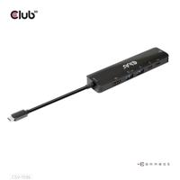 Club 3D USB Gen1 Type-C 6-in-1 Hub dockingstation - thumbnail