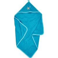 Playshoes badcape Sea Animals turquoise-100 x 100 cm - thumbnail