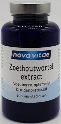 Zoethoutwortel extract DGL 100 Kauwtabletten