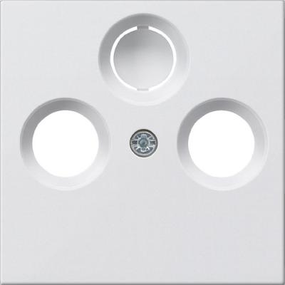 GIRA Afdekking Televisie, radio System 55, Standaard 55, E2, Event, Event Clear, Event Opaque, Esprit, ClassiX Zuiver wit, Mat 086927