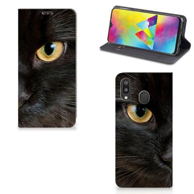 Samsung Galaxy M20 | Hoesje maken | Zwarte Kat Samsung Galaxy M20 | Hoesje maken | Zwarte Kat