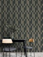 Dutch Wallcoverings Asperia - Gael - Zwart/Goud - thumbnail