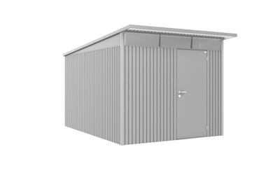 Biohort | Berging AvantGarde Gr. A8 | Enkele Deur | Zilver-Metallic