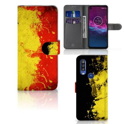 Motorola One Action | Bookstyle Case | België Motorola One Action | Bookstyle Case | België