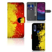 Motorola One Action | Bookstyle Case | België - thumbnail