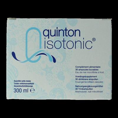 Quinton Isotonic ampullen 10ml 30 Ampullen