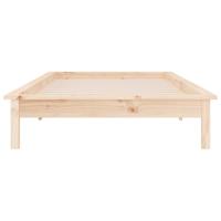 Bedframe LED massief hout 100x200 cm - thumbnail