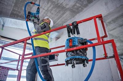 Bosch Professional GAS 18V-12 MC Accu Nat- en Droogstofzuiger 18V Basic Body - 06019K2000 - thumbnail