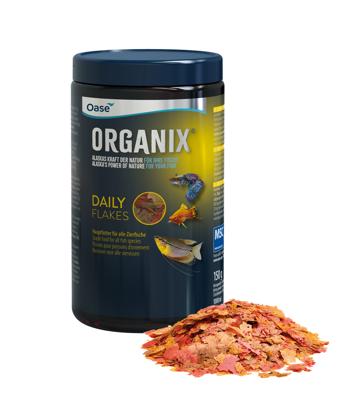 Oase ORGANIX Daily Flakes - Duurzaam Vijvervoer uit Alaska, 1000 ml - Natuurlijk & Zuiver Oase ORGANIX Daily Flakes - Duurzaam Vijvervoer uit Alaska, 1000 ml - Natuurlijk & Zuiver