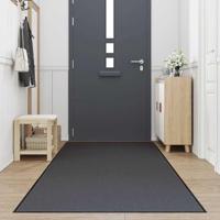 Deurmat 115x300 cm antracietkleurig - thumbnail