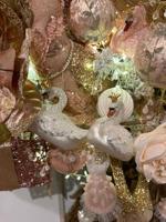 Decoris kerstornament glas zwaan 8.3cm - thumbnail