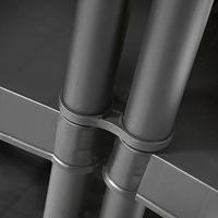 KIS Storage Shelf Plus 75/5 - 75 x 32 x 176 cm - Zwart - thumbnail