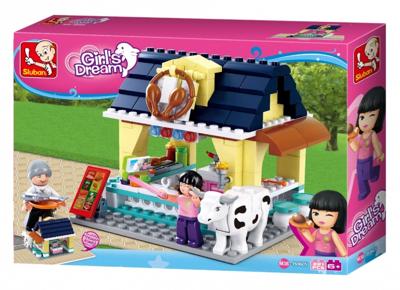 Sluban Beach Restaurant (Girl's Dream) bouwstenen set Sluban Beach Restaurant (Girl's Dream) bouwstenen set