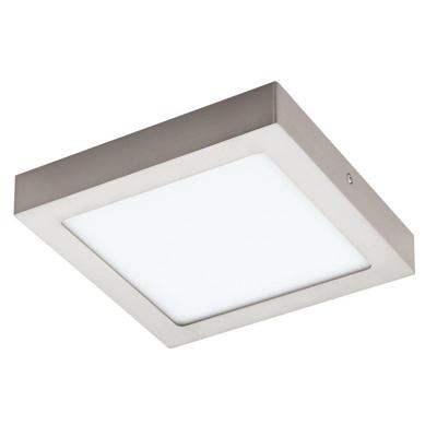 Eglo OpbouwlampFueva-C Square 22,5cm nikkel mat - 96679