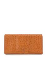 Chanel Pre-Owned 1985-1993 CC flap clutch - Brown - thumbnail