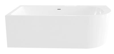 Ligbad Best Design Munster Half Vrijstaand 180x80 Links Glans Wit