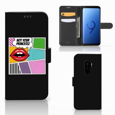 Samsung Galaxy S9 Plus | Wallet Case | met Pasjes | Popart Princess Samsung Galaxy S9 Plus | Wallet Case | met Pasjes | Popart Princess