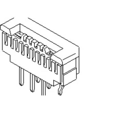 Molex 52030-2529 FFC/FPC-aansluiting Inhoud: 1 stuk(s) Tray