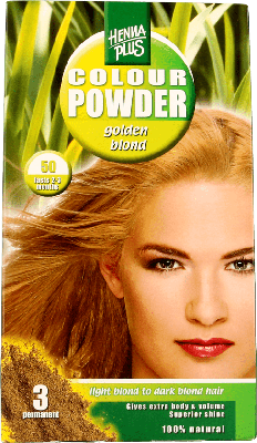 Henna Plus Colour powder 50 golden blond 100 Gram
