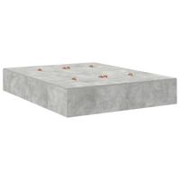 Opbergbedframe Beton Grijs 236.5 x 150 x 31.5 cm Bewerkt hout - thumbnail
