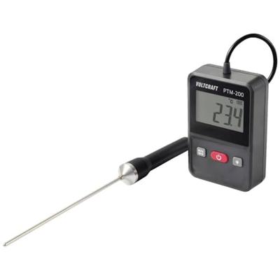 VOLTCRAFT PTM-200 Insteekthermometer Meetbereik temperatuur -200 tot 200 °C Sensortype Pt1000 Contactmeting VOLTCRAFT PTM-200 Insteekthermometer Meetbereik temperatuur -200 tot 200 °C Sensortype Pt1000 Contactmeting