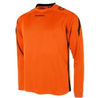 Stanno 411003 Drive Match Shirt LS - Orange-Black - XXXL - thumbnail