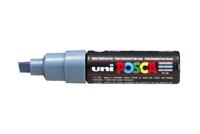 Uni POSCA paintmarker PC-8K, 8 mm, leigrijs - thumbnail