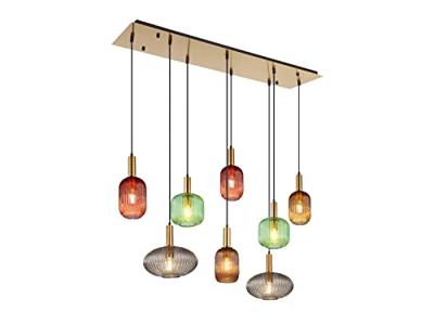 Globo HanglampNormy 8-lichts multicolor - 15469-8H