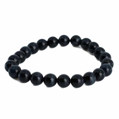 Edelsteen Armband Blauwe Tijgeroog - 8 mm