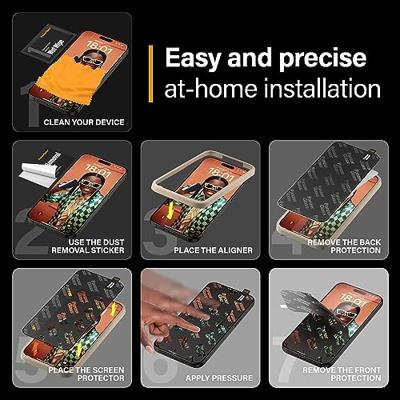 PanzerGlass Eyecare 2816 Screenprotector (glas) Apple iPhone 15 Pro Max 1 stuk(s) Blauwlichtfilter