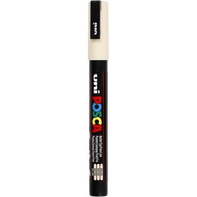 Uni-Posca Posca marker, afm pc-3m, lijndikte 0,9-1,3 mm, fijn, beige, 1 stuk