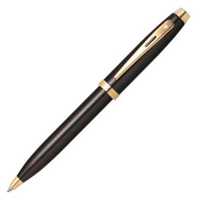 Sheaffer SF-E2932251 Balpen 100 Glossy Black Gold Tone Sheaffer SF-E2932251 Balpen 100 Glossy Black Gold Tone