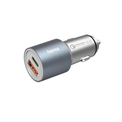 Hama 00201639 oplader voor mobiele apparatuur Smartphone, Tablet Zilver Sigarettenaansteker Snel opladen Auto Hama 00201639 oplader voor mobiele apparatuur Smartphone, Tablet Zilver Sigarettenaansteker Snel opladen Auto