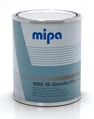 Mipa primer-filler "wbs 1k" wbs 1k primer filler dark gray