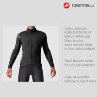 Castelli Perfetto RoS 2 lange mouw fietsjack zwart heren XXXL - thumbnail
