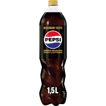 Pepsi Zero Caffeine vrij Frisdrank 1,5 L bij Jumbo Pepsi Zero Caffeine vrij Frisdrank 1,5 L bij Jumbo