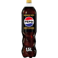 Pepsi Zero Caffeine vrij Frisdrank 1,5 L bij Jumbo - thumbnail