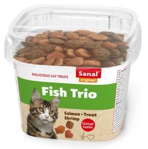 SANAL CAT FISH TRIO SNACKS CUP 75 GR SANAL CAT FISH TRIO SNACKS CUP 75 GR