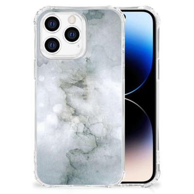 Back Cover iPhone 14 Pro Painting Grey Back Cover iPhone 14 Pro Painting Grey